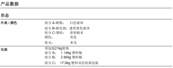 瑞士西卡环氧修补砂浆sikagard720 epocem